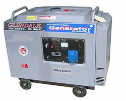 Генератор дизельный GLENDALE DP6500L-SLE/1